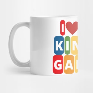 I Love You Kindergarten Back To Shcool Edition Mug